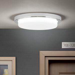 LEROX modern LED mennyezeti lámpa, D.20cm, króm