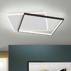 MARLENE modern LED mennyezeti lámpa, matt fekete-fehér