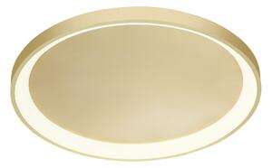 ICONIC modern LED mennyezeti lámpa, matt arany, 2820lm, 58 cm