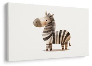 Kép aranyos rajzolt zebra