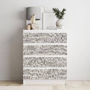 IKEA MALM bútormatrica - minimalista fű