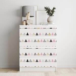 IKEA MALM bútormatrica - kis háromszögek