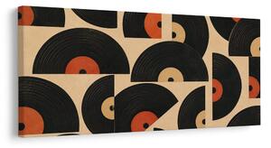 Kép stílusos vinyl körök