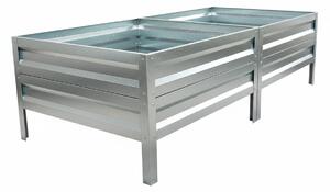 Emelt ágyas LEGI 0,65 × 2 m, horganyzott acélváz, magasság 40 cm