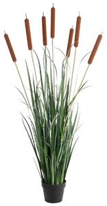 Műnövény BULRUSH 135 cm Zöld