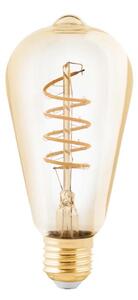 Eglo 110083 Decor Spiral E27-LED-ST64 dimmelhető fényforrás, 4W=25W, 2000K, 245 lm