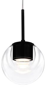 Függőlámpa kdln, Dew, dimmable, Fekete, Konyha, Üveg, Dizájn