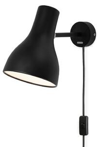 Fali Lámpa Anglepoise, Type 75, dimmable, Fekete, Nappali, Fém, Dizájn