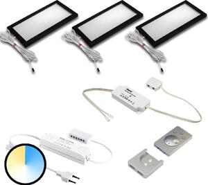 Pultvilágító lámpa Dynamic LED Sky 3 db fekete