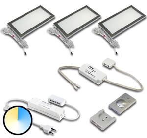 Pultvilágító lámpa Dynamic LED Sky 3 db nemesacél