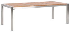Kerti asztal GROSSETO 220 cm 100 cm Eukaliptusz fa Barna