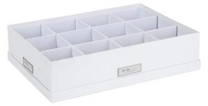 Jakob fehér doboz 12 rekesszel, 31 x 43 cm - Bigso Box of Sweden