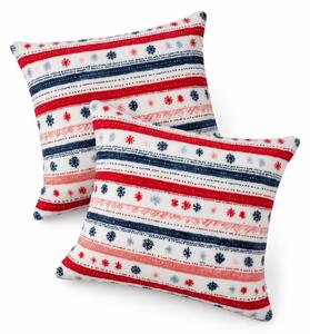 Szett 2 db mikroplüss párnahuzat SNOWLINE 45x45 cm