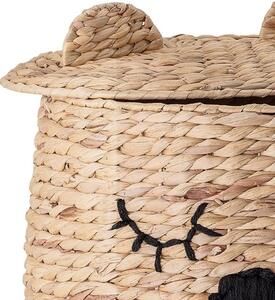 Természetes vizes jácintos játéktároló doboz Bloomingville Dolma