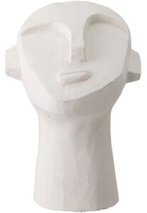 Fehér cement díszítő figura Bloomingville Indo 22 cm