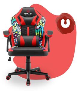 HC - 1001 gyerek gamer szék Graffiti