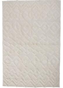 Krémfehér pamut szőnyeg Bloomingville Billa 140 x 200 cm