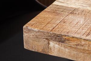 Massziv24 - Jedálenský stôl IRONIC 140 cm - prírodná