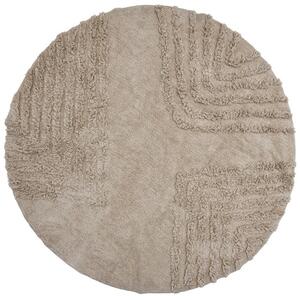 Bézs pamut szőnyeg Bloomingville Clarie 180 cm
