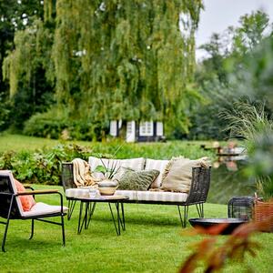 Szürke szövet kerti szék Bloomingville Hampton