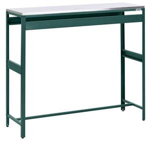 Kültéri bárasztal MAENZA 120 cm 40 cm Fém Zöld