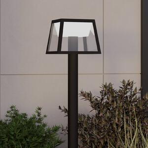EGLO Napelemes LED-es útvilágítás Altilia, magasság 106 cm, fekete, érzékelővel, Fekete, Műanyag, Modern