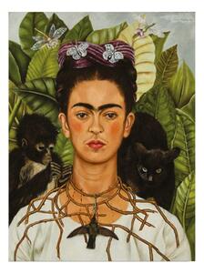 Vászon fali kép Frida Kahlo másolat, 30 x 40 cm