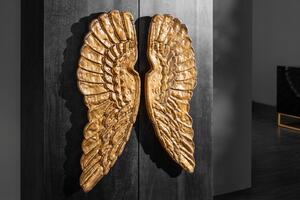 Komód ANGEL 70 cm - fekete, arany