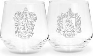 Üvegpohár Harry Potter - Gryffindor & Slytherin