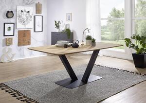 Massziv24 - BROOME Étkezőasztal 160x90 cm, tölgyfa