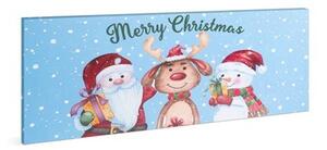 Family Christmas 58464 LED Fali kép 70x30 cm