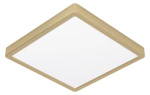 Felszíni LED panel Fueva 5 IP20 830 sárgaréz 28.5x28.5