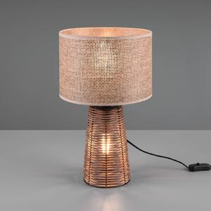 Rattan Szalma asztali lámpa