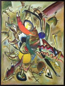 Wassily Kandinsky - Festmény reprodukció Picture with Points, 1919, (30 x 40 cm)