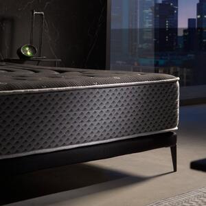 Közepes keménységű-extra kemény kétoldalas hab matrac 80x200 cm Premium Black Multizone – Moonia