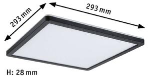 Paulmann Atria Shine Panel on/off fekete 840 29x29