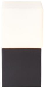 TWISTY asztali lámpa m:21cm fekete/fehér - Brilliant-94976/76