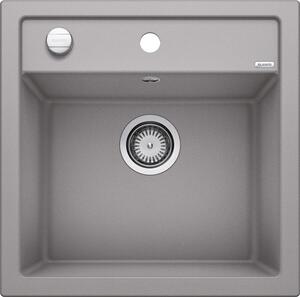 BLANCO DALAGO 5 Silgranit egymedencés gránit mosogató automata dugóemelő, szifonnal, szürke, beépíthető