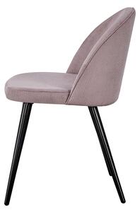 Velvet Manchester szék rózsaszín