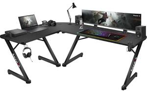 Huzaro Hero 7.0 Gamer asztal - Fekete