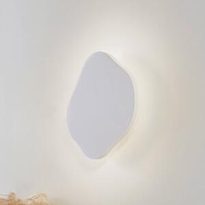 Lindby LED fali világítás Nielson, fehér, gipsz, 30 x cm, dimmelhető, Fehér / opál, Nappali / Étkező, Gipsz / agyag, Modern