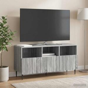 TV szekrény fiókkal Szürke Sonoma 102 x 34,5 x 50 cm Szerelt Fa