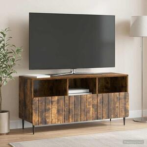TV szekrény fiókkal Füstös Tölgy 102 x 34,5 x 50 cm Szerelt Fa