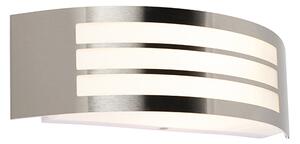 Modern fali lámpa acél rozsdamentes acél IP44 - Sapphire Deluxe