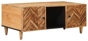 Dohányzóasztal Barna 100 x 54 x 40 cm Tömör Mangófát