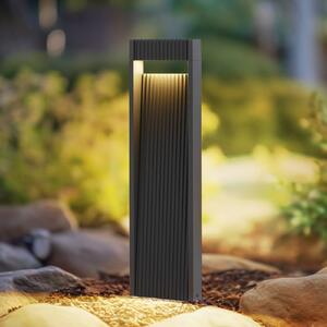 Lucande LED útvilágítás Tavion, 60 cm, antracit, IP65, Fekete, Alumínium, Modern