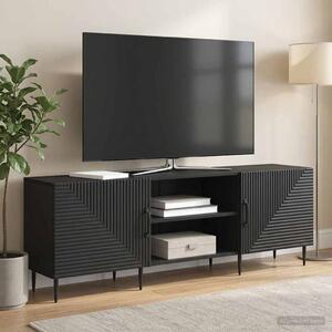 TV szekrény Fekete 150 x 31 x 50 cm Szerelt Fa