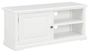 Fehér fa TV-szekrény 90 x 30 x 40 cm