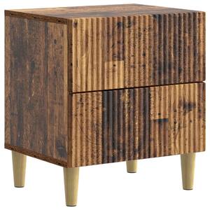 Éjjeliszekrény fiókkal Antik Fa 43 x 34,5 x 48 cm Szerelt Fa