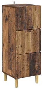 Fiókos szekrény Antik Fa 33 x 34,5 x 90 cm Szerelt Fa